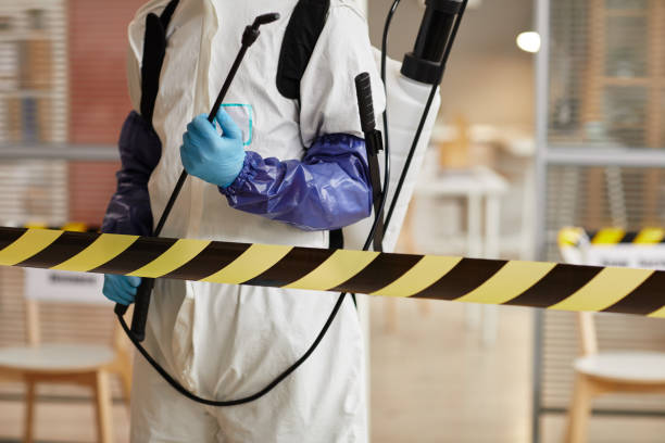 Professional Biohazard technician working in Franklin Lakes, NJ